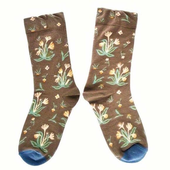 Colorful Cotton Socks 4 Pair Med - Picture 8 of 11